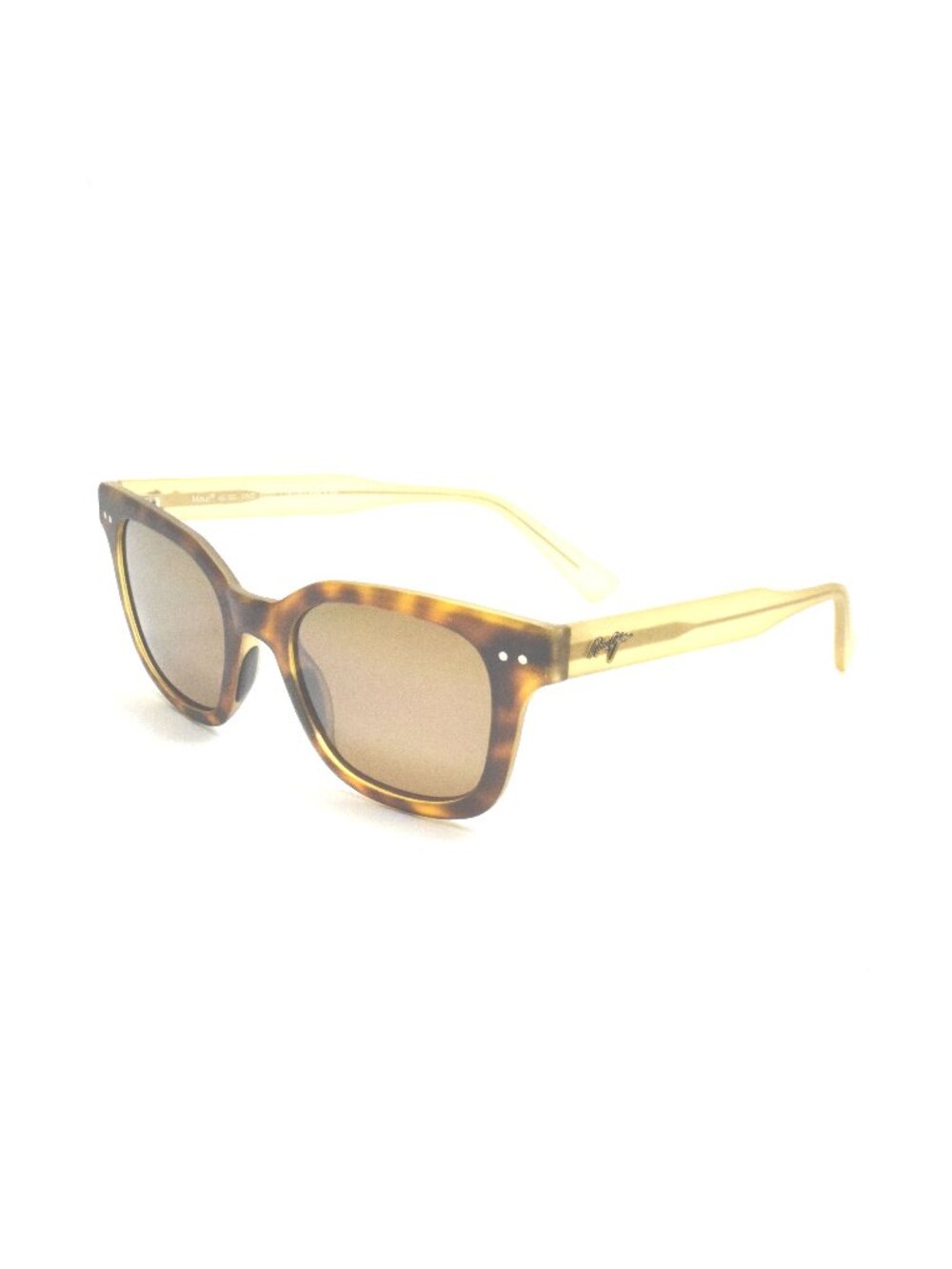 Maui Jim Shore Break MJ 822-10MD Matte Tortoise Temples / HCL Bronze polarized
